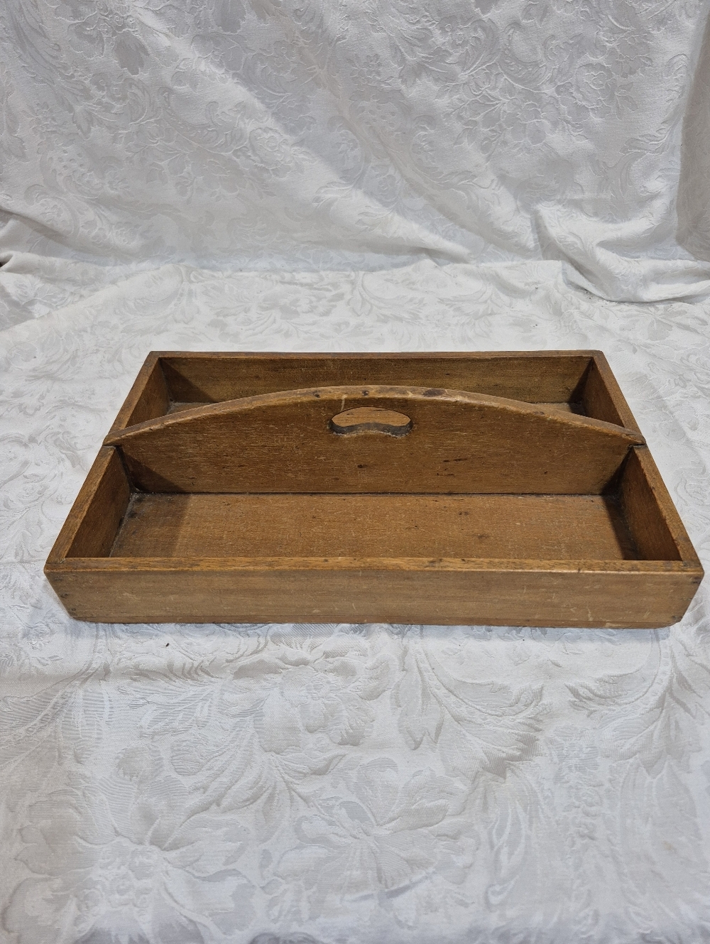 Primitive Wood Cutlery Tray